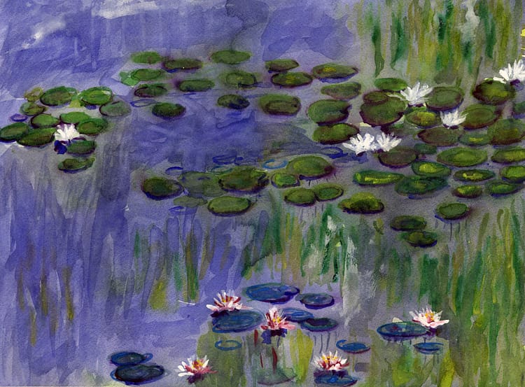 Monet's waterlilies 